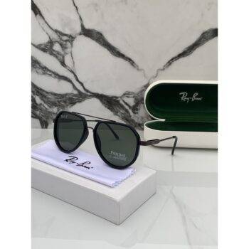retro rectangular tortoise sunglasses with green lenses Hi Tek HT-92111 -  Hi Tek Webstore