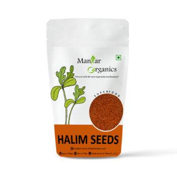 ManHar Organics 100% Natural Halim Seeds (Aliv/Garden Cress Seeds) for Eating and Weight Management, Immunity Booster Superfood