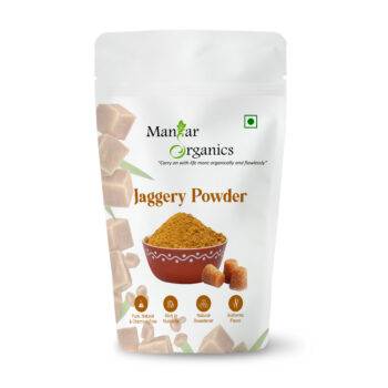 ManHar Organics Natural Jaggery Powder | Gud Powder | Unrefined and Unadulterated