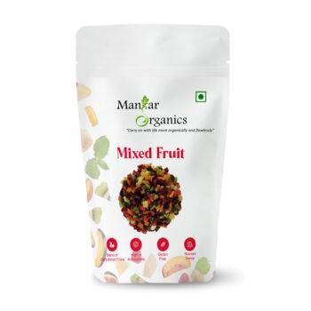 ManHar Organics Dried Fruits Mix- Kiwi, Pineapple, Papaya, Pomelo, Berries, Mango | High in Protein, Vitamins, and Minerals