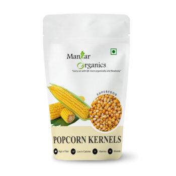 ManHar Organics Popcorn | Makka |Classic Butterfly Corn Kernels