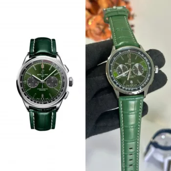 Breitling Premier B01 Chronograph Green 2150 1