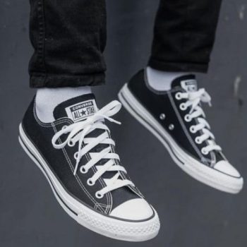Converse All Star Black White Short Gents 1699 2