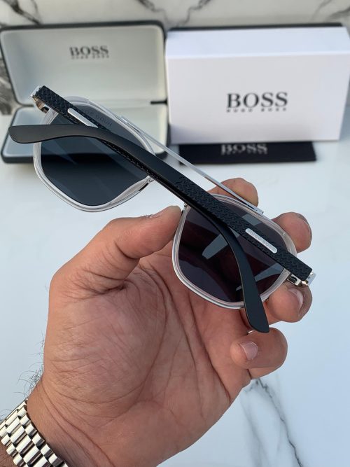 Hugo Boss White Silver Sunglasses 1199 2