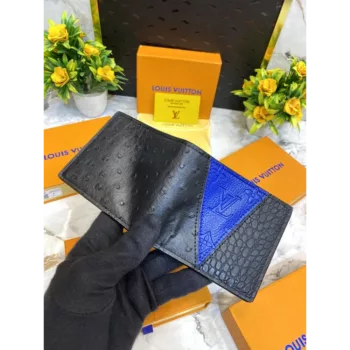 Louis Vuitton Pre-Loved Multiple wallet for Men - Black in UAE | Level Shoes