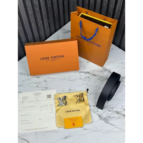 LOUIS VUITTON BELT COMBO WITH OG BOX AND CARRY BAG 2299 1