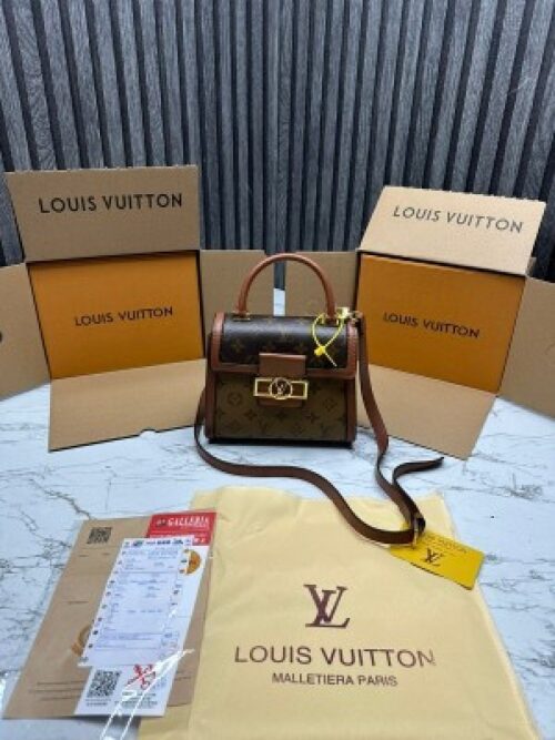LOUIS VUITTON WAVESBLOOM WITH DOUBLE BOX PREMIUM QUALITY COFFEE BROWN 3499 1