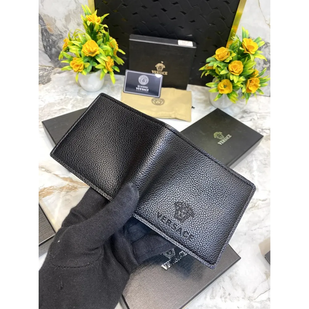 VERSACE JEANS COUTURE: wallet in synthetic leather - Black 1 | Versace  Jeans Couture wallet 75YA5PB1ZP357 online at GIGLIO.COM