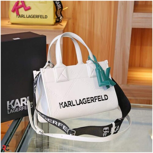 Karl Lagerfeld Embossed Tote Bag