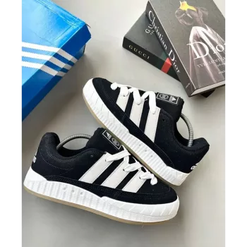 Adida s Adimatic Core Black White Men Shoes 3299