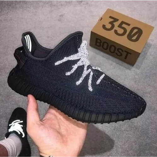 Adida s Yeezy Boost 350 V2 Lace Reflective Men Shoes 3199