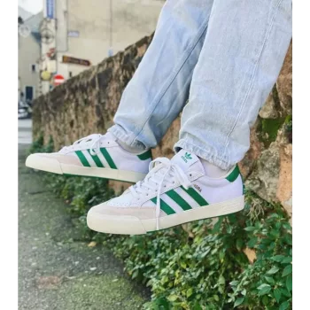 Adidas Nora Cloud White Green MENS SHOES 3399 1