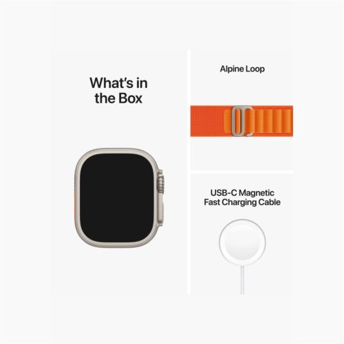 Apple Watch Ultra Orange Alpine Loop 2999 5
