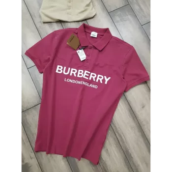 BURBERR Y DARK PINK IMPORTED T SHIRT WITH BRAND BOX PACKING 1042 1549 2