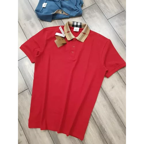 BURBERR Y RED IMPORTED T SHIRT WITH BRAND BOX PACKING 1042 1549 2