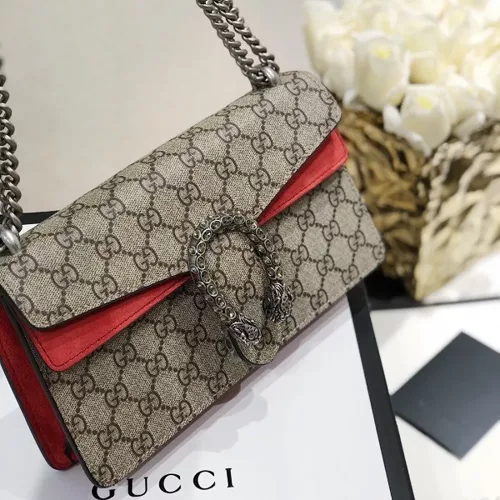 Gucci Dionysus GG Supreme Shoulder Bag With OG 3499 2 2