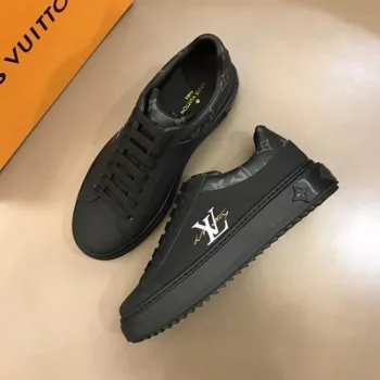 Loui s Vuitton 435 Designer Black Sneakers Men Shoes 3799 1