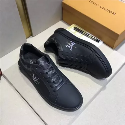 Loui s Vuitton 435 Designer Black Sneakers Men Shoes 3799 2