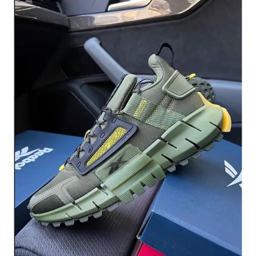 Reebok Kinetic Edge Army Green Men Shoes 4200 1 1