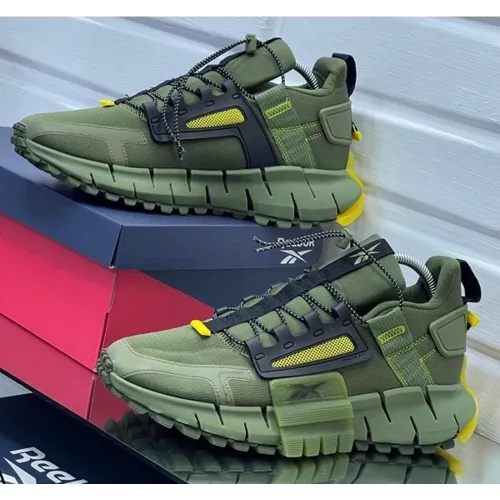 Reebok Kinetic Edge Army Green Men Shoes 4200