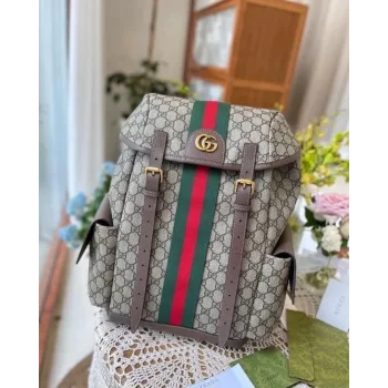 Gucci Beige Ophedia GG Monogram Bagpack