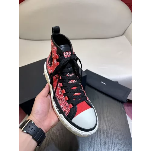 Amir i MA Court High Top Sneakers Red 6500 1