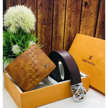 Louis Vuitton Belt and Wallet