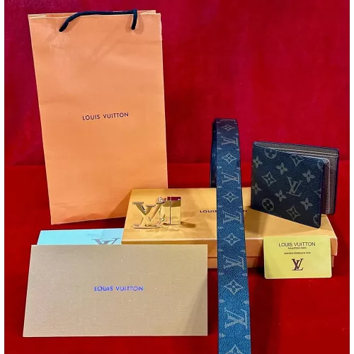 Louis Vuitton Belt and Wallet