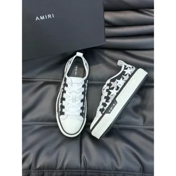 Amiri Stars Court Canvas Sneakers Shoes