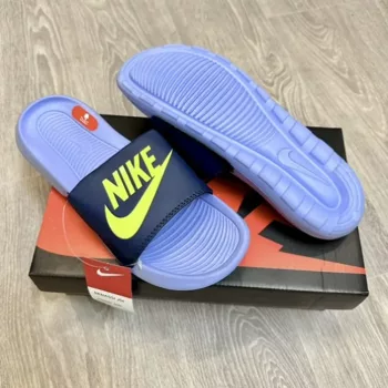 Nike Victori One Flip Flop, Limelight Blue Purple