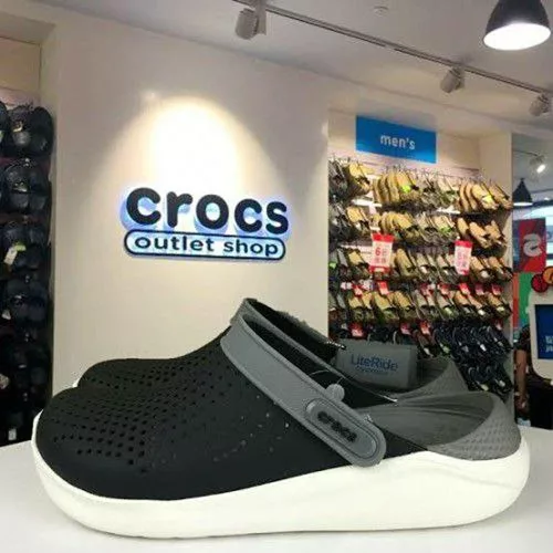 Crocs Lite Ride Black White
