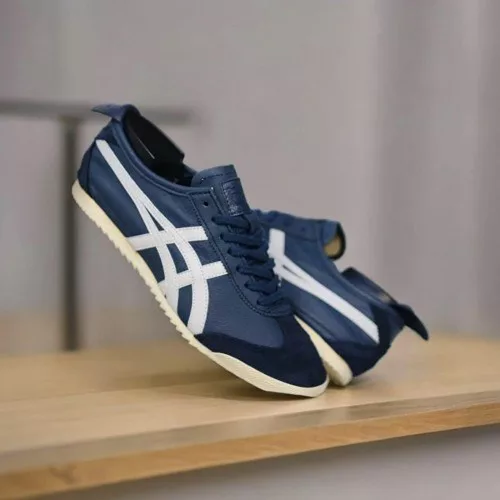 Onitsuka Tiger Mexico 66 Deluxe Nippon First Leather Navy Blue