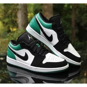 Nike Air Jordan 1 Low Black Mystic Green