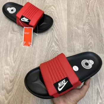 Nike Offcourt Adjust Red Black Premium Quality Slides