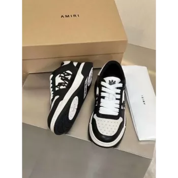 Amirii classic low top sneakers black white 3800 2