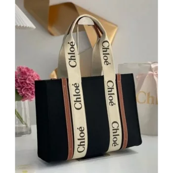 Chloe Canvas Tote Bag