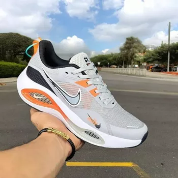 Nike Air Zoom Winflow V 2 Grey Orange Running Shoes