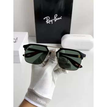 Rayban Sunglasses gold green 2195 with original kit