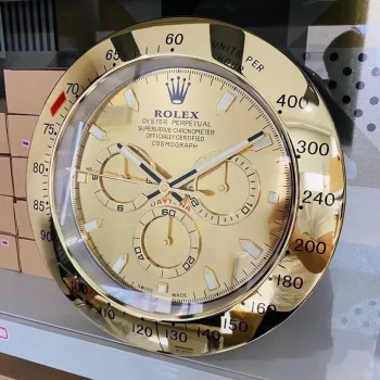 Rolex Wall Clock – GMT Golden (LAZ801)