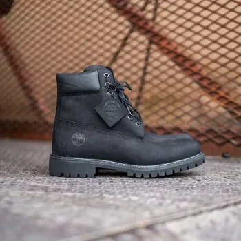 Timberland Long Black Boots without Og Box