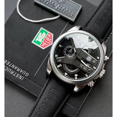 Tag Heuer Carrera Premium Watch Black 1950 1