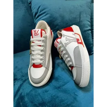 Louis Vuitton Charlie Sneaker White Red