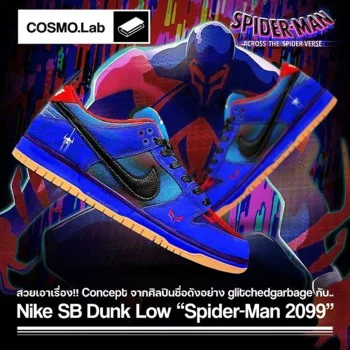 18 NIKE SB DUNK LOW SPIDERMAN 2099 BLUE 3899 1