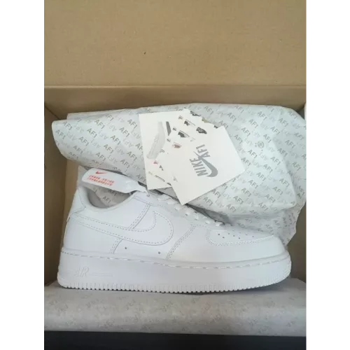 19 Nike Airforce 1 White Pure Leather 2900 1