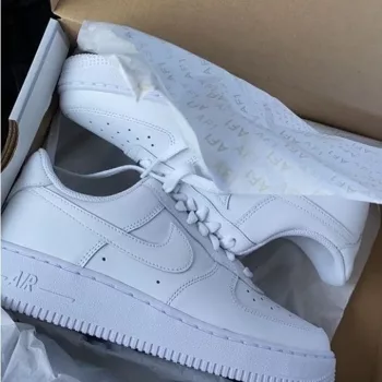 Nike Air Force 1 White Pure Leather