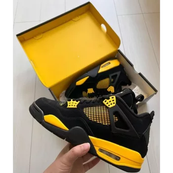 Nike Air Jordan Retro 4 Thunder Yellow