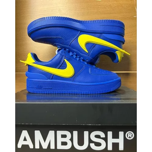 23 Nike airforce 1 low sp ambush game royal blue yellow 3399