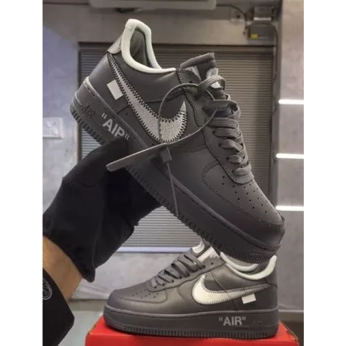 53 Virgil Abloh Teases Off White x Nike Air Force 1 Low Ghost Grey MoMA 3299 1