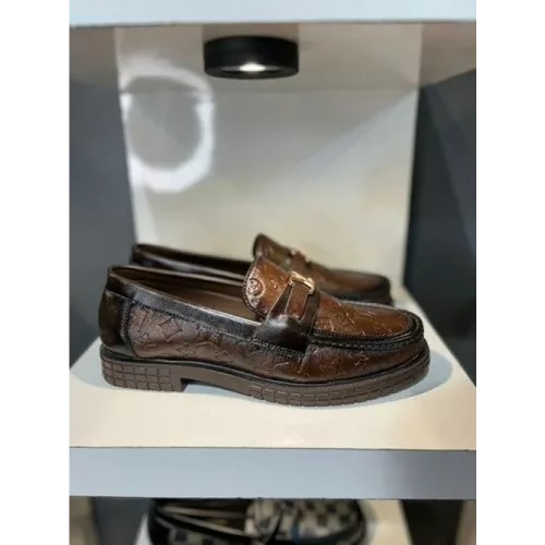 6 Louis Vuitton Loafer LV 21 Brown 2399 1