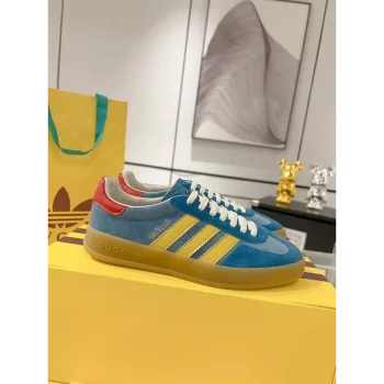 8 adidas gazelle light blue yellow 3199 2
